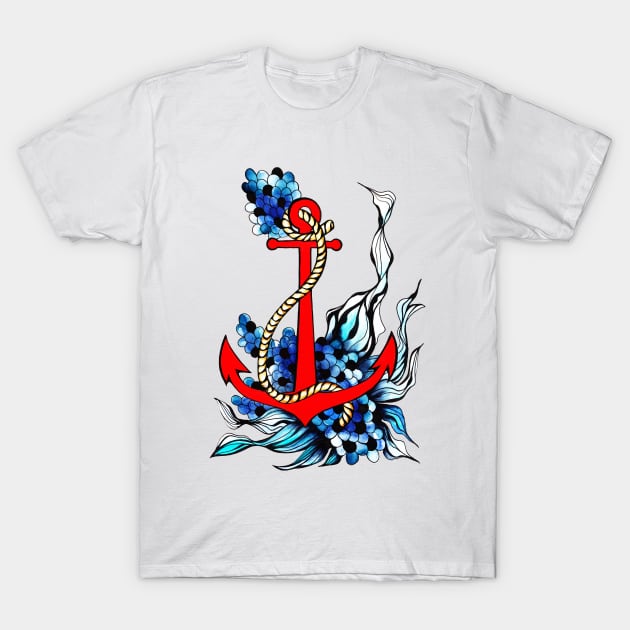 Anchor T-Shirt by Alla_LSK